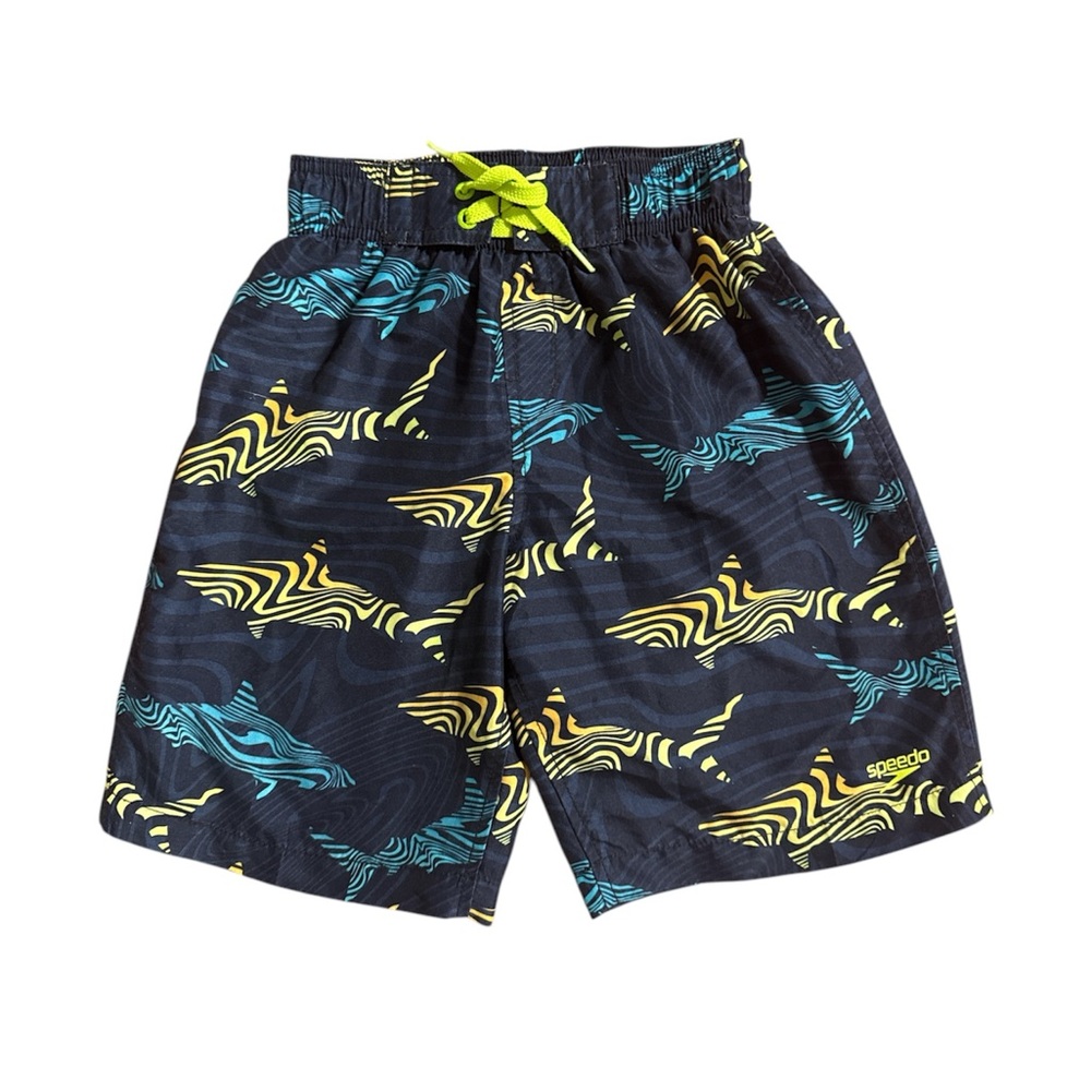 Speedo Kids Shark  Swim Shorts